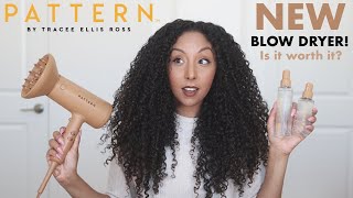 NEW Pattern BLOW DRYER & Diffuser! Is to worth it? | BiancaReneeToday