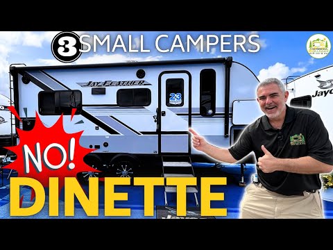 3 Small Campers With NO Dinette - 2024 Models