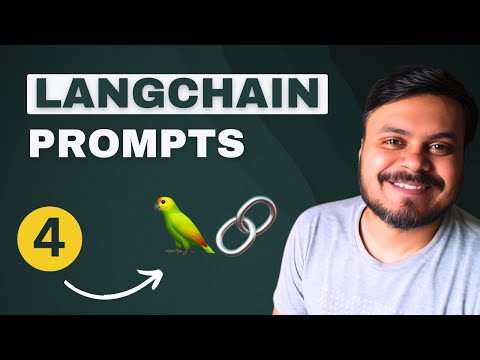 Prompts in LangChain | Generative AI using LangChain | Video 4 | CampusX