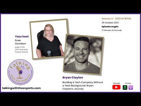 2023 EP520 Building a Tech Company Without a Tech Background: Bryan Clayton's Journey