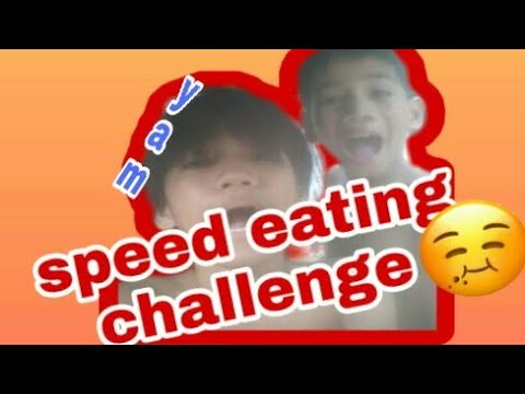 SPEED EATING🍴CHALLENGE (HAHAHHA COFFIN MEME LUMABAS) |TAMI VILLANUEVA