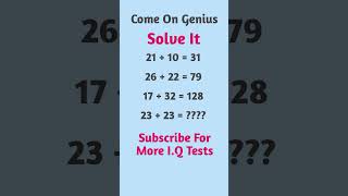 IQ Test Challenge Accepted | Criticle thinking #challengeaccepted #quiz #riddles #maths