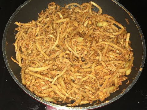 Kirla Upkari | Bamboo Shoots Stir Fry |