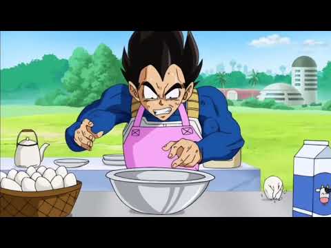 Dragon Ball Super | ドラゴンボール - Vegeta Can't Open An Egg (English Subtitltes)