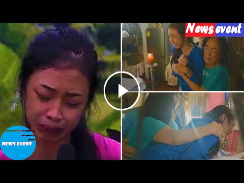 Heartbreaking PBB housemate Maymay broke down into tears as she visited her Papa Joe's burial