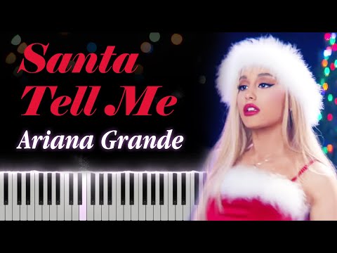 Ariana Grande - Santa Tell Me [Piano Cover]