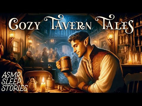 Enchanting Medieval Tavern Tales | Cozy British ASMR | Fantasy Bedtime Stories