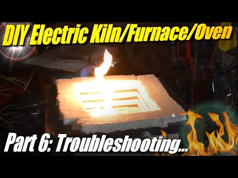 DIY Electric Heat Treat Oven/Kiln/Furnace Part 6: fixing some problems