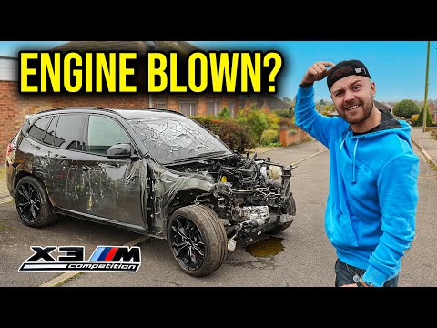 RESTORING MY DESTROYED BMW X3M COMPETITION (PT4)