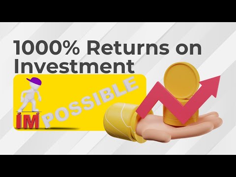 How to get 1000% Returns on Investment? #investment #investmentopportunity #investmentopportunities