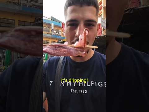 Foreigner Tries Filipino Street Food Pt.3 #food #streetfood #foodie #foodreview