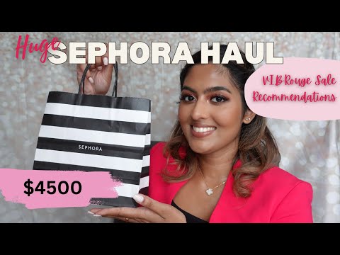 Sephora VIB ROUGE SALE Recommendations | Sephora Haul | Skincare, Hair, Body, Fragrance |Med Student