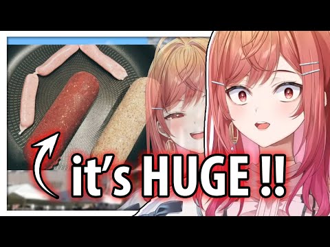 Ririka is SHOCKED about how HUGE the European's sausage is