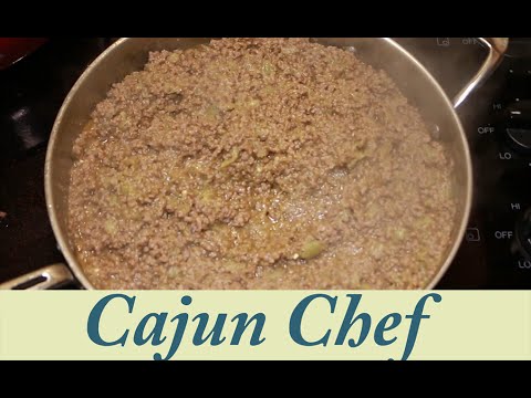 Cajun Smothered Eggplant with Ground Beef (Super Easy and Great Side Dish)