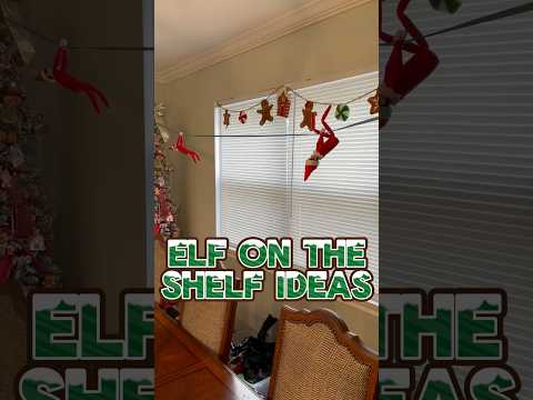 Elf on the Shelf ideas 🎄 #elfontheshelf #elfontheshelf #elfitup #elfontheshelfinspiration