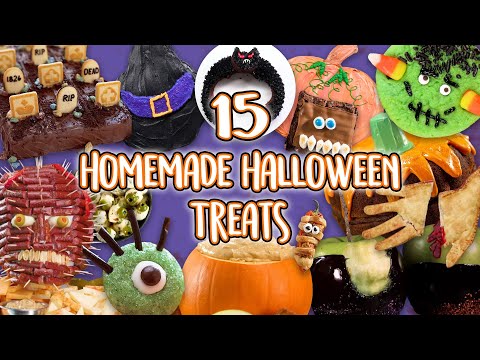 15 Spooky Homemade Halloween Treats | Well Done