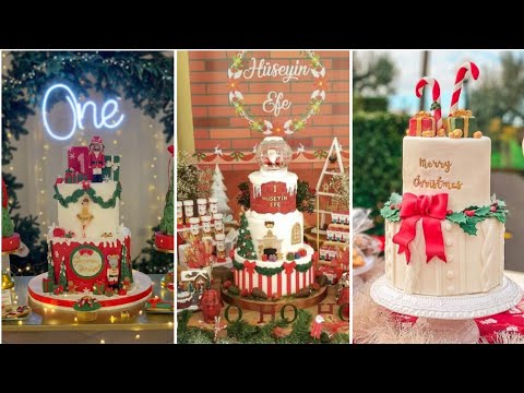 Outstanding Christmas Cake Designs/Latest Christmas Cake Ideas