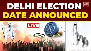 Delhi Election Date: Election Commission PC LIVE | Delhi Election 2025 Live Updates | Delhi Election