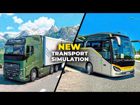 Top 10 NEW Transport Simulation Games 2024 | PS5, PS4, XSX, XB1, PC, Switch