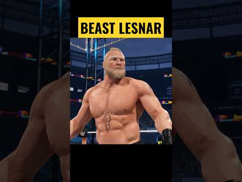 Randy Orton TAPS OUT against Brock Lesnar in WWE 2k23 #shorts