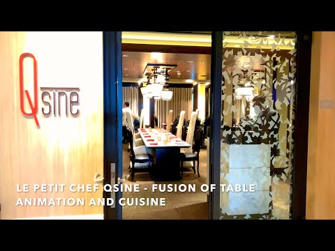 CELEBRITY ECLIPSE SPECIALTY DINING | LE PETIT CHEF QSINE