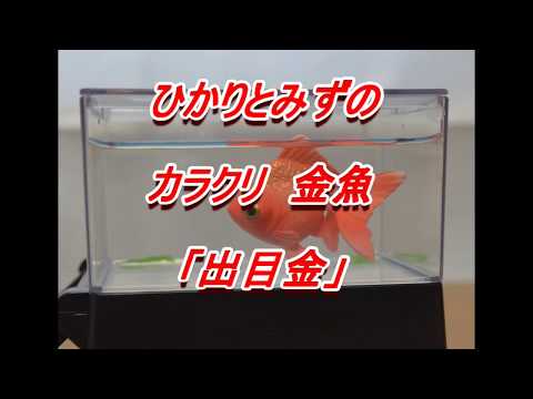 タカラトミーアーツ　「ひかりとみずのからくり金魚」