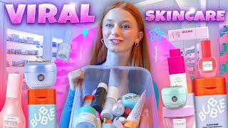 Ranking + Reviewing EVERY VIRAL Skincare Product *watch before you buy!*