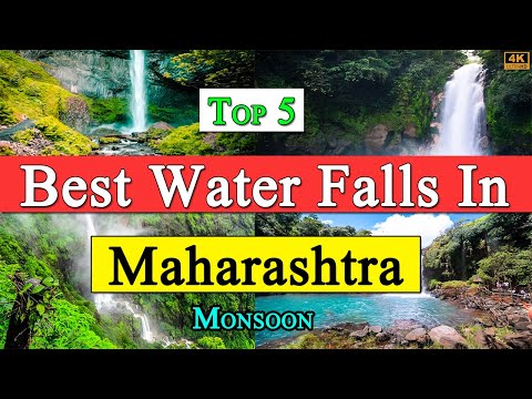 Top 5 Beautiful Waterfalls in Maharashtra Monsoon | Best Waterfalls to visit Near Maharashtra