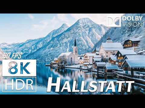 HALLSTATT - AUSTRIA's Fairy-Tale Village by the Lake - 8K HDR 60 FPS With Dolby Vision