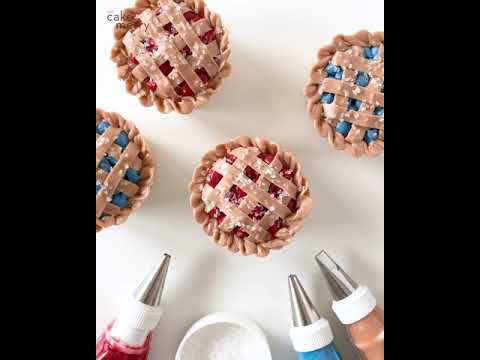 How To Make Super Cute Pie Cupcakes