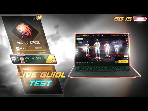 Free FireGuild Test [ BG IS LIVE ] #freefire #live #livestream  #ff#freefire #live #livestream