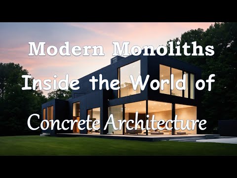 Modern monoliths Inside the world of Concrete Architecture #interiordesign #architecture #homedecor