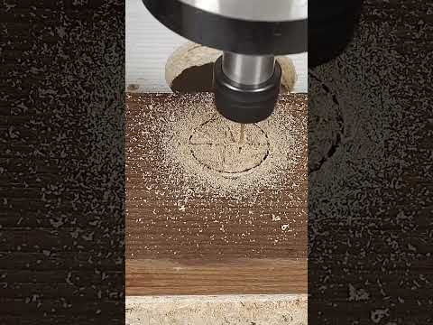 Making an inlay 3d Logo on the CNC