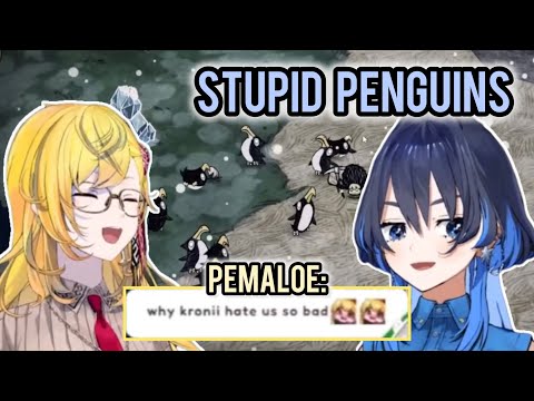 Kronii BULLY the penguins, and Kaela’s CHATS take it personally | Hololive