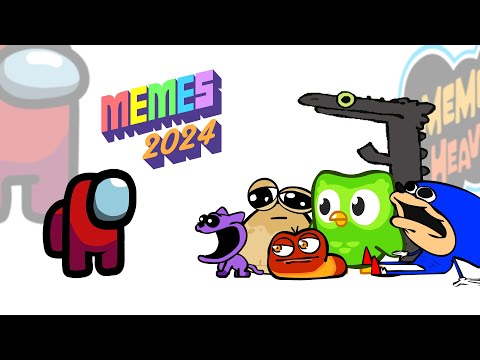 Mini Crewmate Kills All Famous Memes 2024 Recap Animation | Among Us