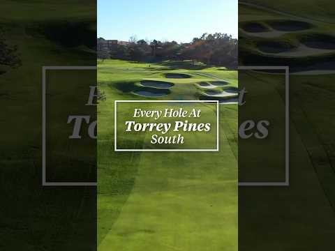 Every hole at Torrey Pines South in just over two minutes. 😍