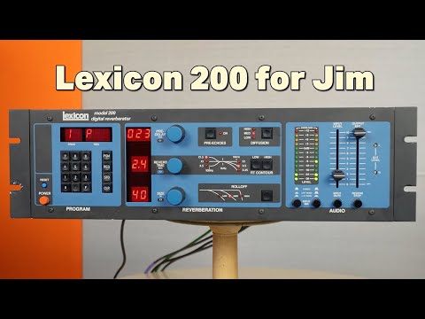 Lexicon 200 for Mr. Jim Vollentine