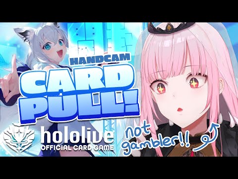 【Hololive TCG】Ready for a SIGNED CARD!! Also pulling my OWN rares?! Let's Gacha! #calliolive