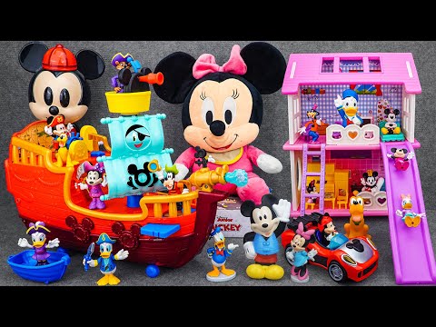 Satisfying with Unboxing Minnie Mouse Funhouse Treasure Adventure Pirate Ship | Review Toys ASMR