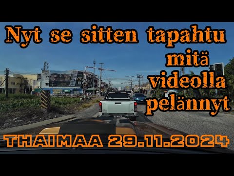 Nyt Se Tapahtu Mitä Olen Muutaman Kerran Videoilla Pelännyt 29.11.2024 Thaimaa