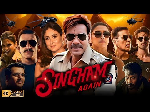 Singham Again (2024) Full Movie In Hindi | Ajay D, Akshay K, Ranveer K, Kareena K || Facts & review