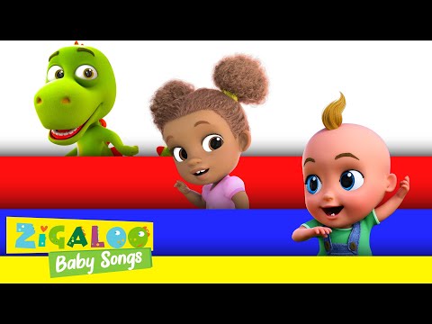 Hello Song with Johnny and Friends and more Kids Videos by Zigaloo Baby Songs