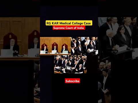 Kolkata Doctor's Case, Supreme Court