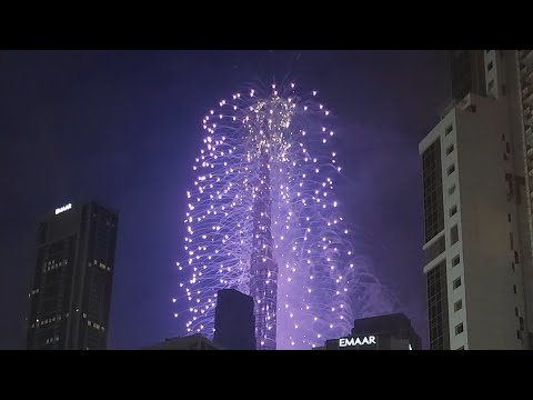 Happy New Year 2024|Burj Khalifa Dubai|Abraham Poovanmala