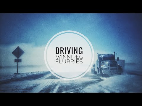 Driving Winnipeg- Flurries on highways (Kenaston Blvd, Perimeter highway)