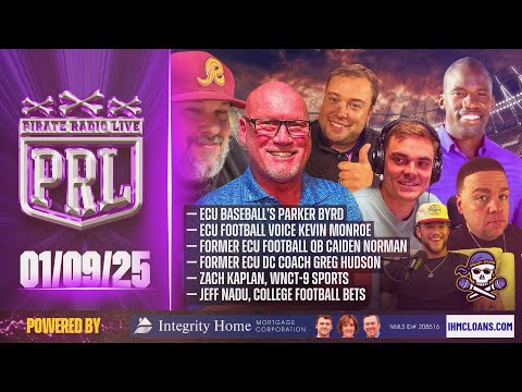 Pirate Radio Live - 1/9/2025 - Zach Kaplan, Kevin Monroe, Jeff Nadu, Greg Hudson