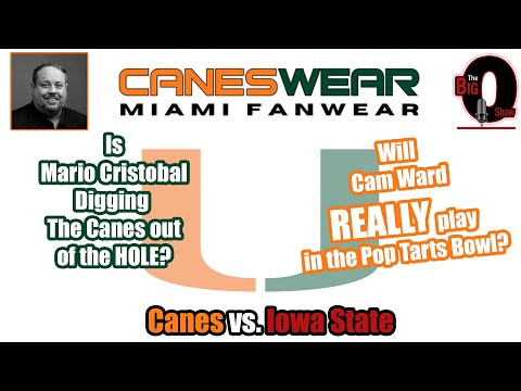 Big O and Manny Navarro - Will Miami Hurricanes QB Cam Ward REALLY Play in The Pop Tarts Bowl?