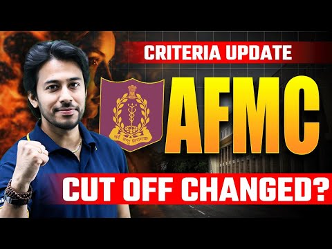 AFMC Detailed Discussion | Cut Off Changed | Criteria Update | NEET 2025 | Kshitiz Sir