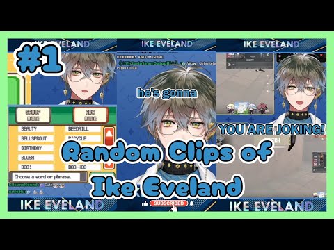 #1 Ike Eveland YTShorts Compilation: "I Couldn't Help Myself" [Nijisanji EN]