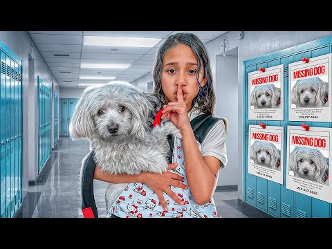 Londyn SNUCK Our DOG Into SCHOOL Again!! *THIS IS BAD*